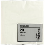 Https: www.cchobby.nl servietter-size-33x33-cm-white-20-piece-1-box