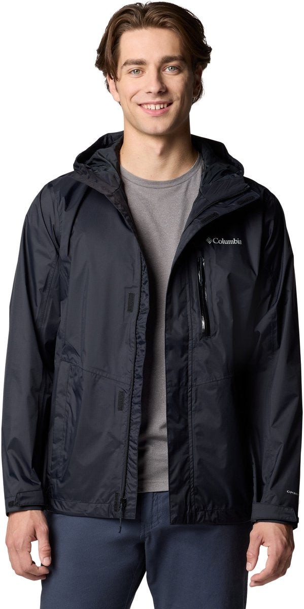 Columbia pouring adventure™ iii jakke herrejakke - sort - størrelse l