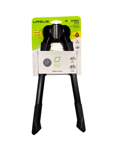 Ursus standard dobbelt jumbo evo xl sort 330 mm. + kofanger max 80 kg.