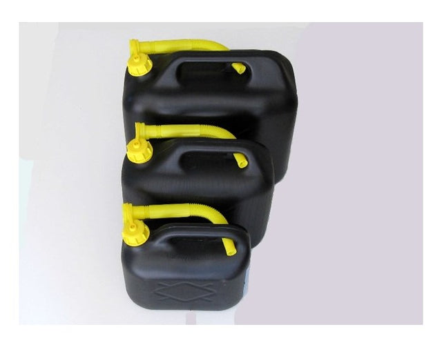 Alle ride jerry dunk 10 ltr sort benzin resistent