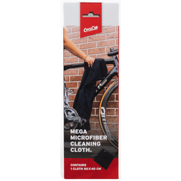 Cyclon renseklud mega 80x40cm - sort