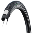 Schwalbe motion road cruiser plus 28x1,40 (37-622) kablet aktiv linje grøn sort+refleks