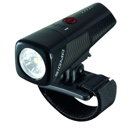 Sigma forlygter Buster 800 LED -hjelmholder -Li -on -batteri USB