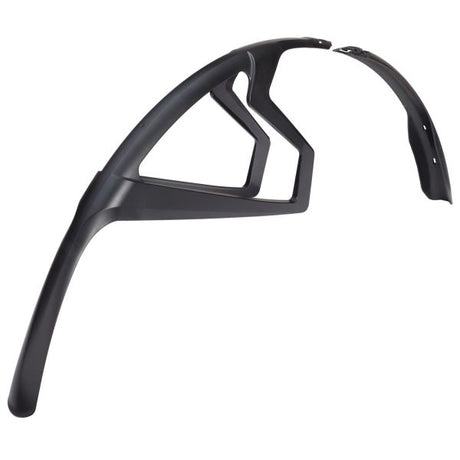 Polisport skærmsæt 28 r-mudder 32mm - sort