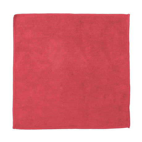 Ddddd mikrofiberklud 30x30 rød 6 stk.