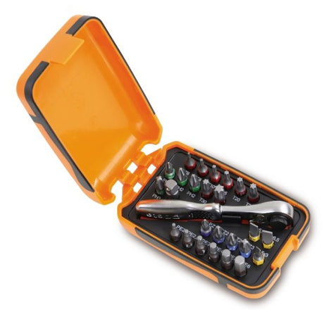 Beta Ratel Key Tools 860 C27 med skruebitset 27 -stykker i kassen