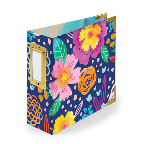 We r makers • papirindpakket album floral 10,1x10,1cm