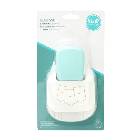 We r makers • 3-i-1 punch bunting