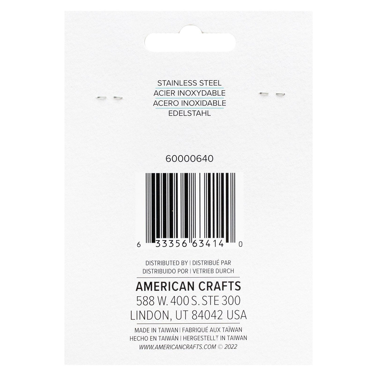 We r makers • charms rustfrit stål cirkel