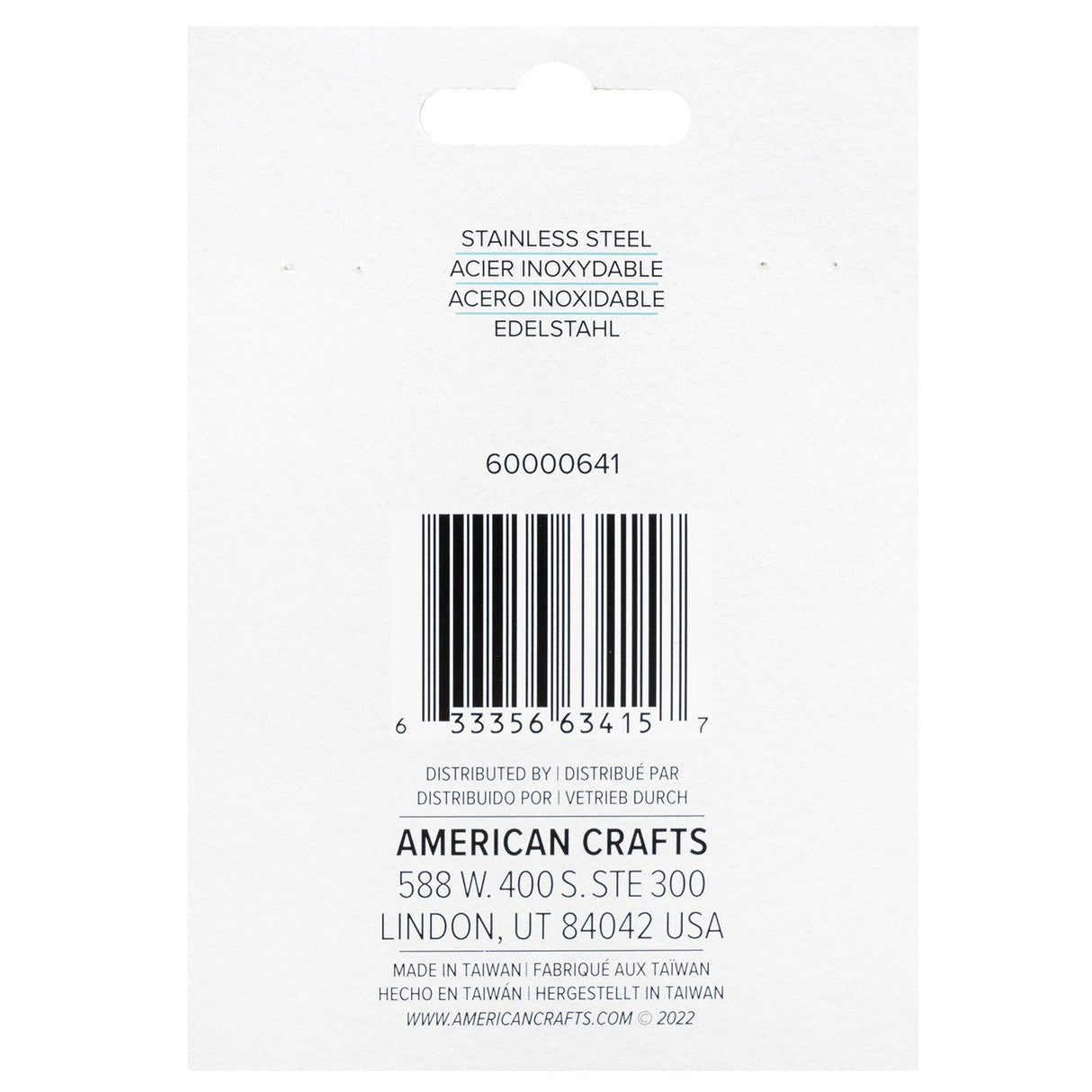 We r makers • charms rustfrit stål firkantet
