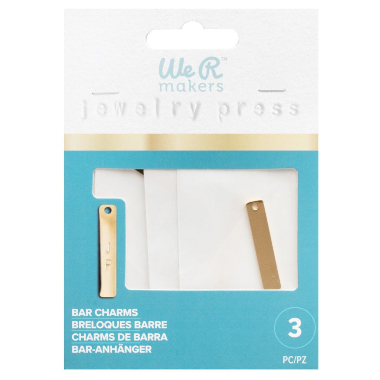 We r makers • charms i rustfri stålstang