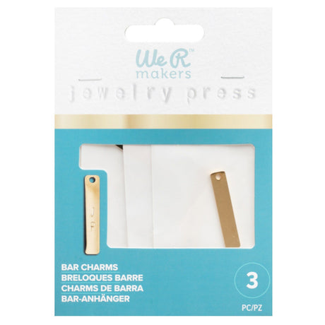 We r makers • charms i rustfri stålstang
