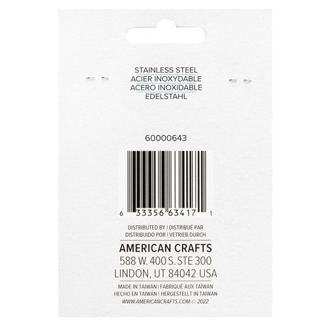 We r makers • charms i rustfri stålstang