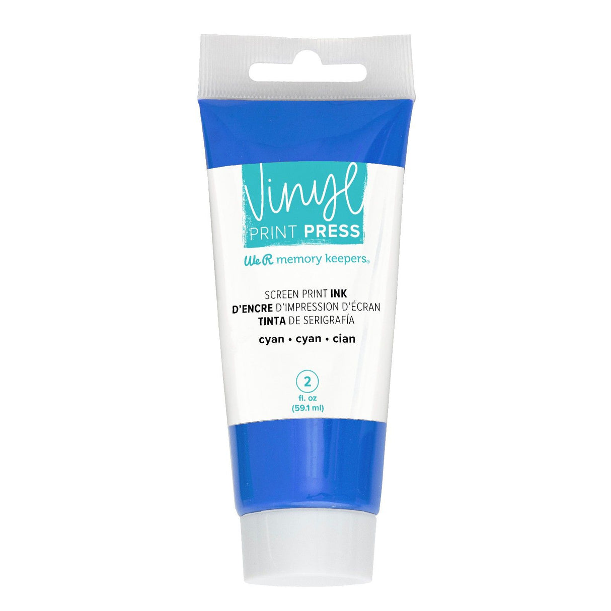 We r makers • vinyl print presse screen print blæk cyan 59ml