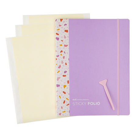 We r makers • sticky folio lilla 5stk