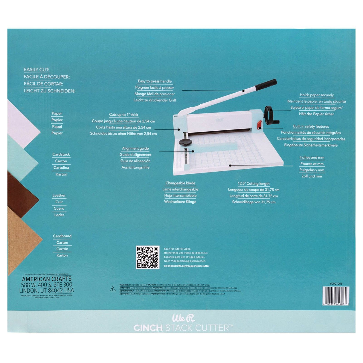 We r makers • cinch stack cutter