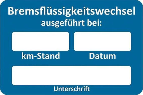 Eichner kundeservice mærkat mærkat bremse fl. kundeservice mærkat