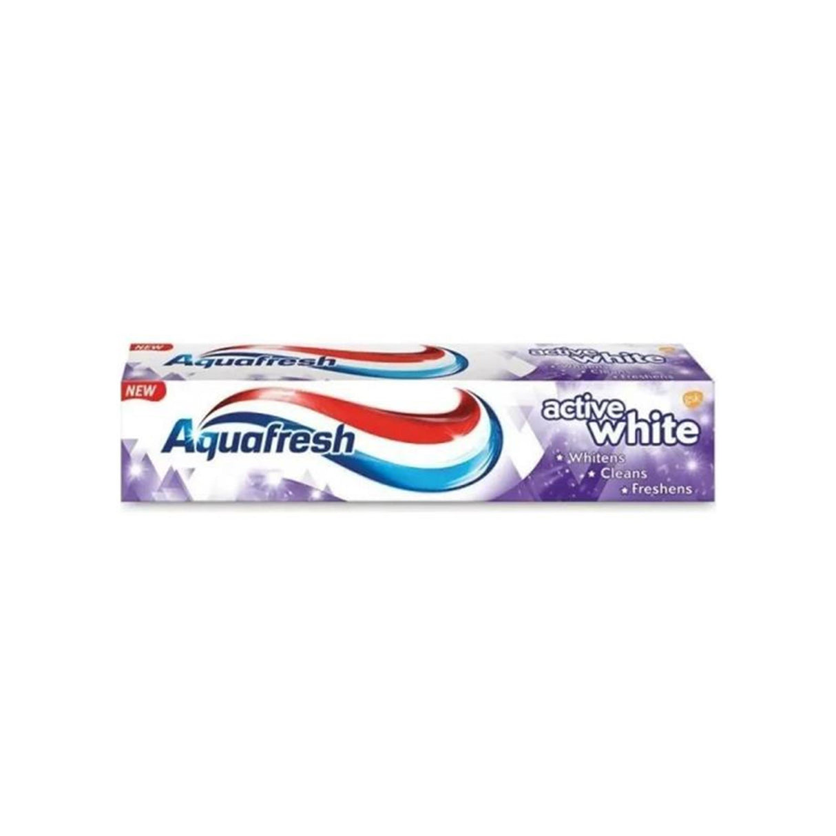 Aquafresh tandpasta 100ml aktiv hvid