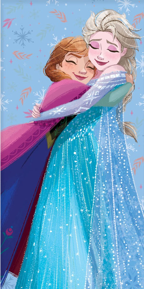 Disney frozen frozen badehåndklæde kram 70 x 140 cm