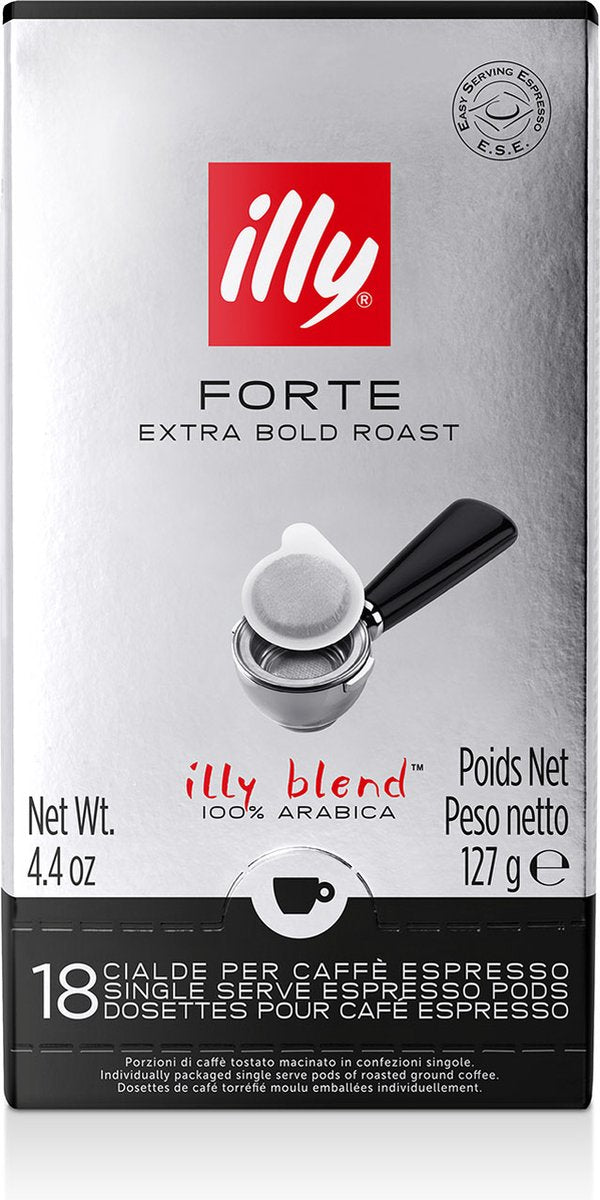 Illy - e.s.e. portioner forte 12 x 18 stk