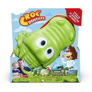 Hasbro gaming krokodille med tandpine - actionspil - klassisk - brætspil
