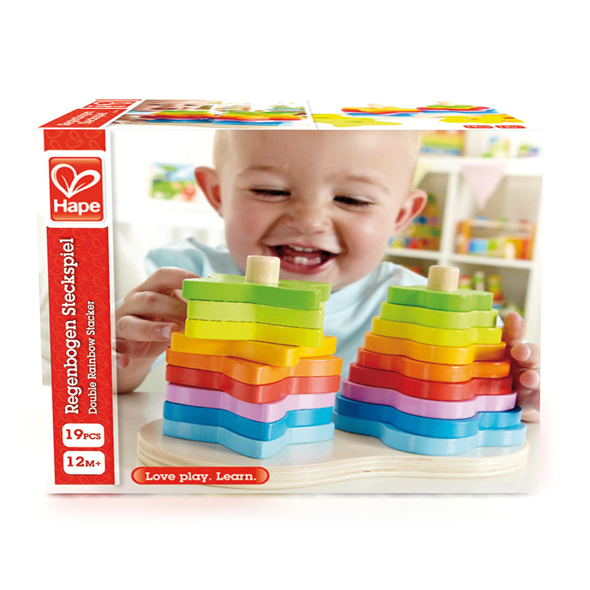 Hape stable tårn regnbue