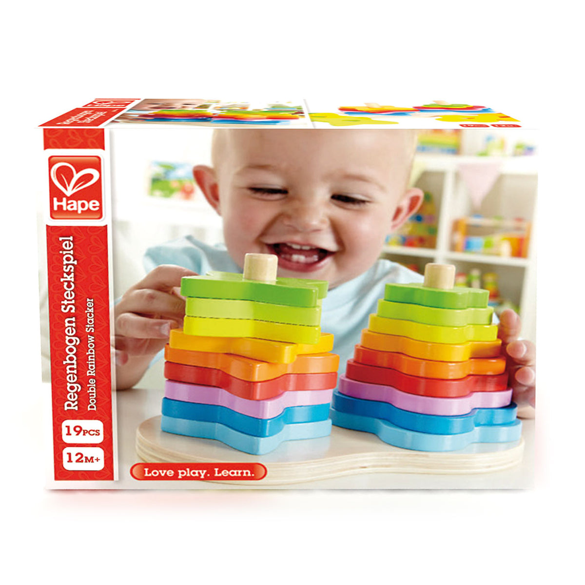 Hape stable tårn regnbue