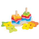 Hape stable tårn regnbue