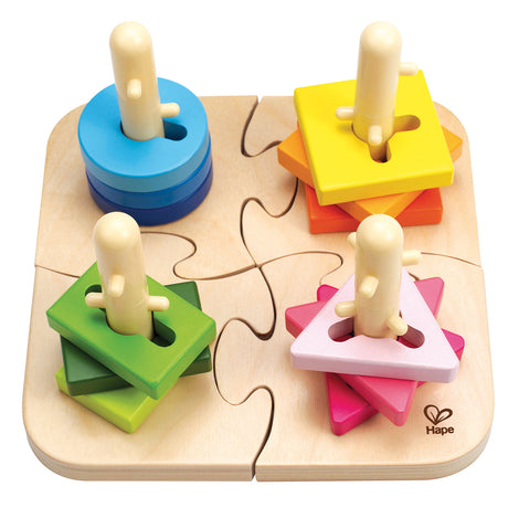 Hape sortering puslespil kreativ