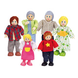 Hape dukkehusfamilie
