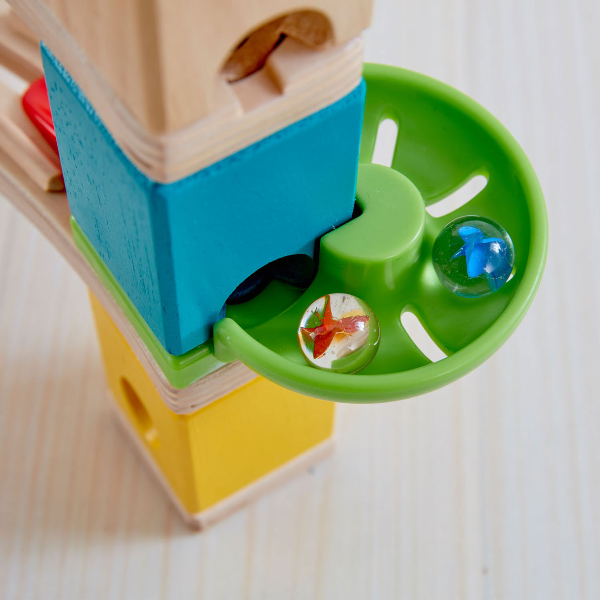 Hape quadrilla træ marmorbane - cliffhanger