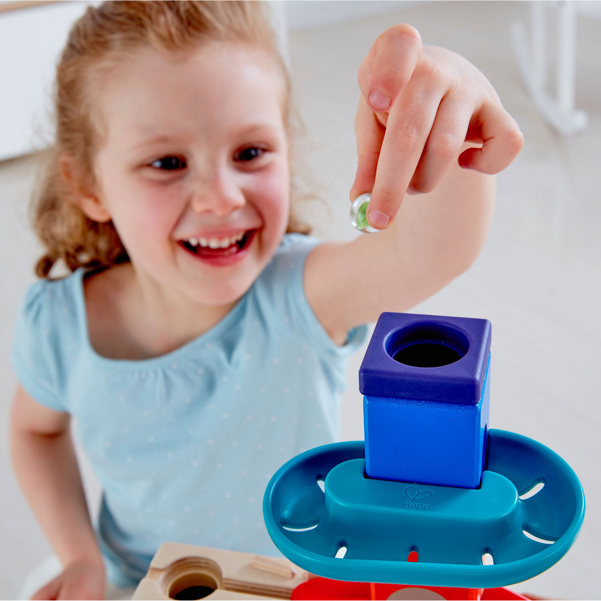 Hape quadrilla træ marmorbane - cliffhanger