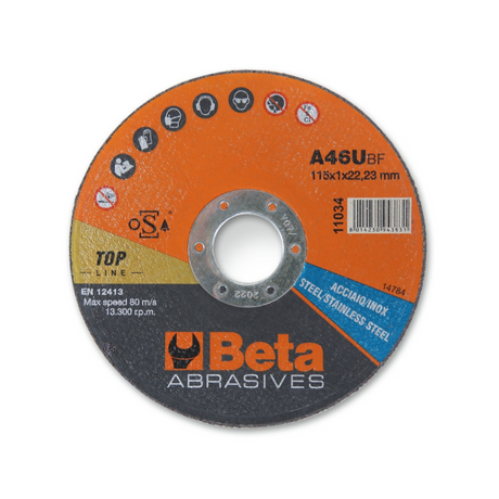 Beta skæreskive 125 mm tykkelse