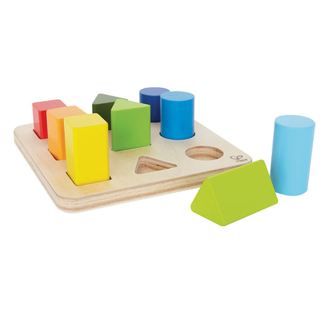 Hape sorteringspladeformer i træ