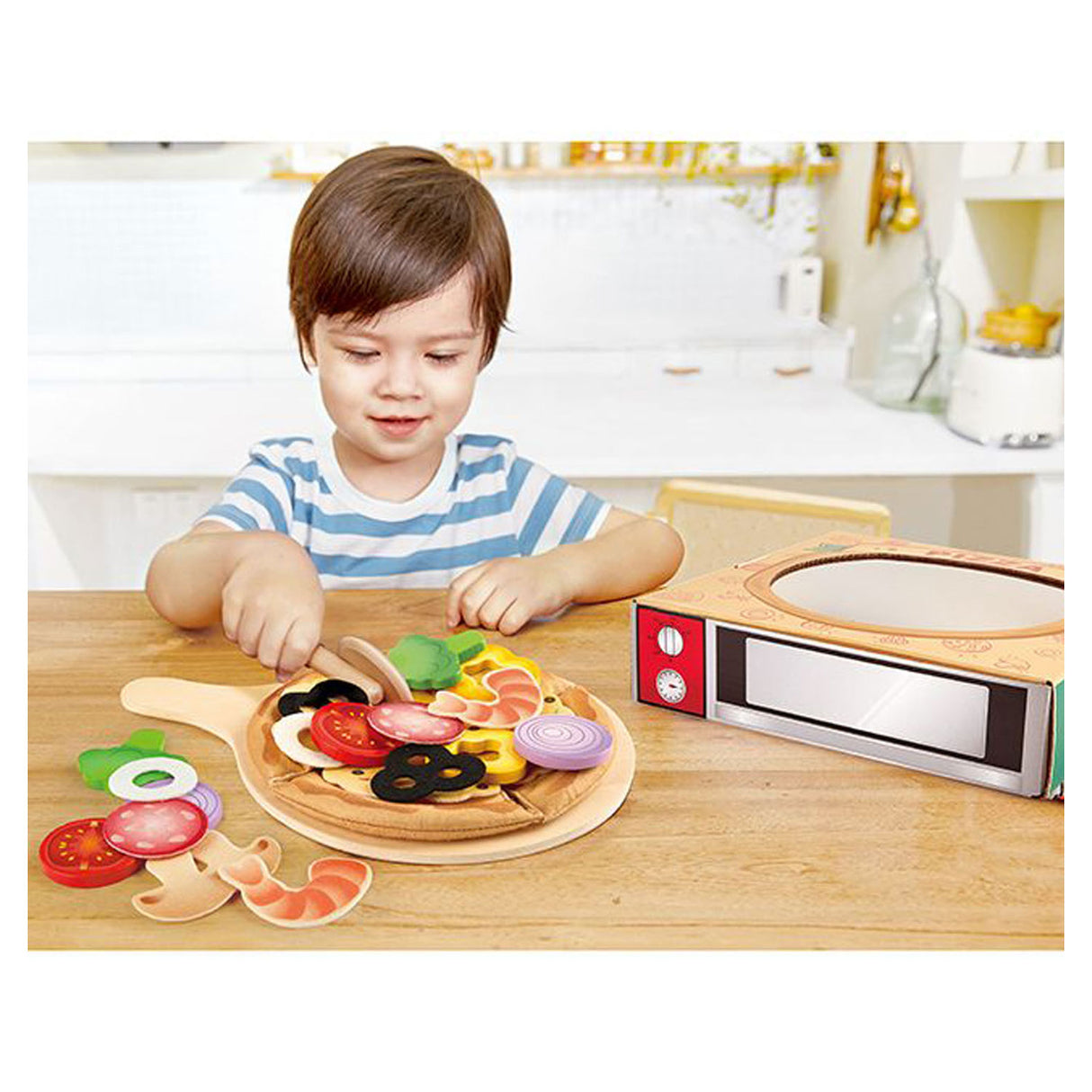 Hape perfekt pizza legesæt