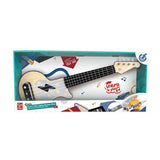 Hape ukulele med lys - blå