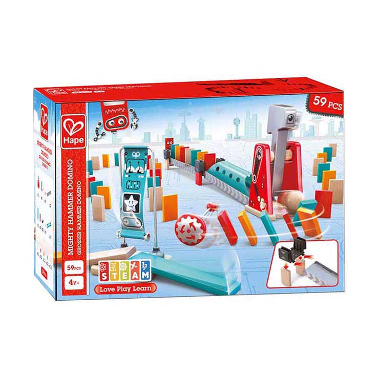 Hape hammer domino - 59 stk.