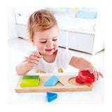 Hape geometri form puslespil - 7 brikker.