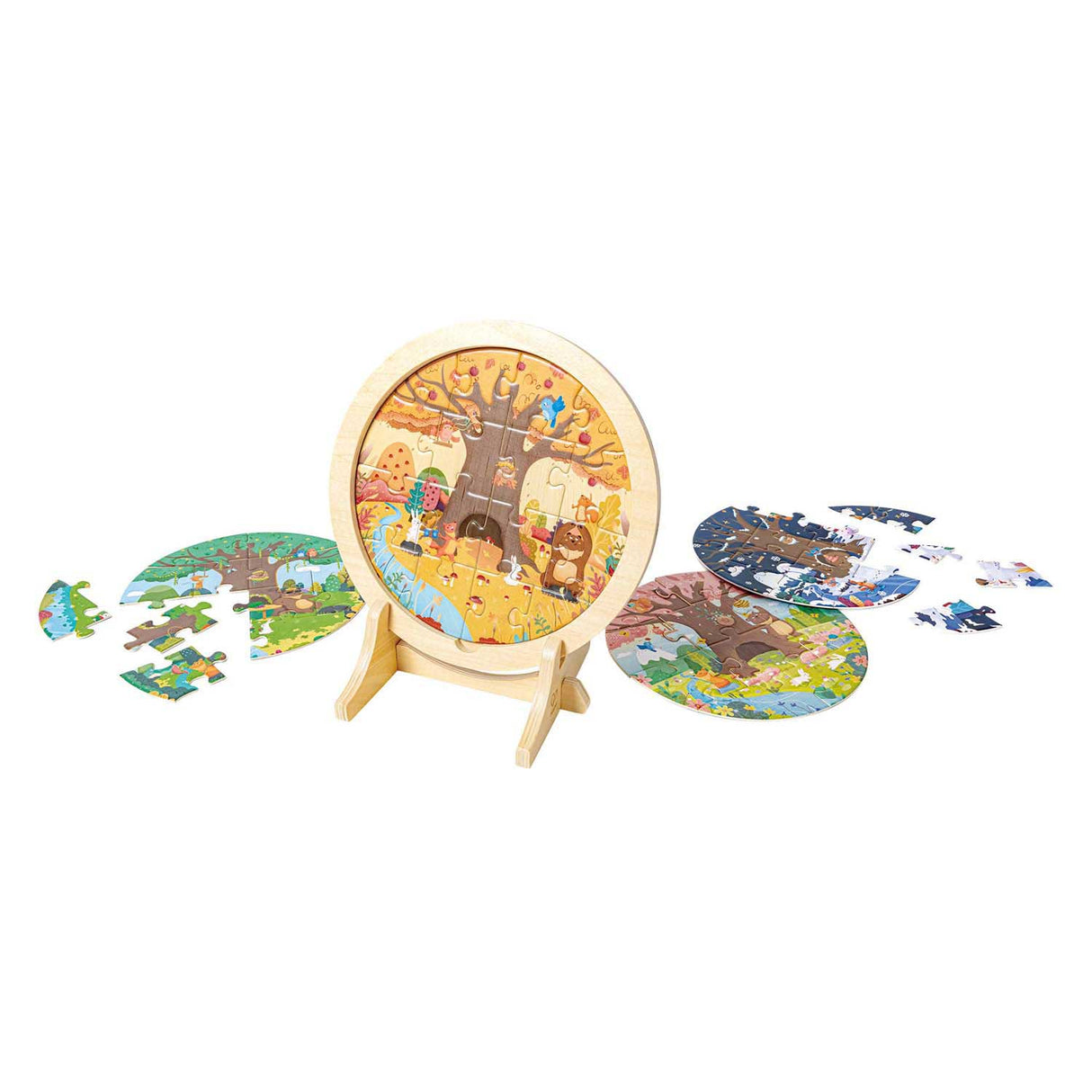 Hape 4 sæsoner lag puslespil