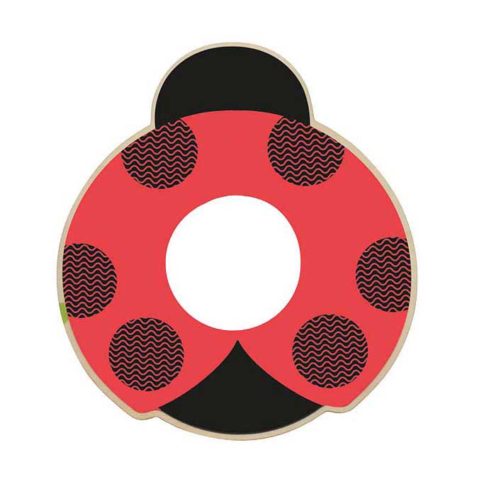 Beleduc puslespil mariehøne i træ