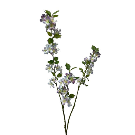 Roberts kollektion kunstige blomster blomst spray 101cm l. lilla