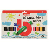 Bruynzeel mega point tusch, 10 stk
