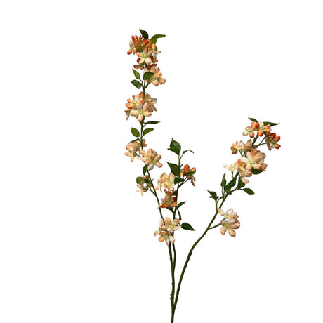 Roberts kollektion kunstige blomster blomst spray 101cm fersken