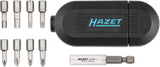 Hazet bitsatz 2260x 10n bit sæt rustfrit stål m. beslag