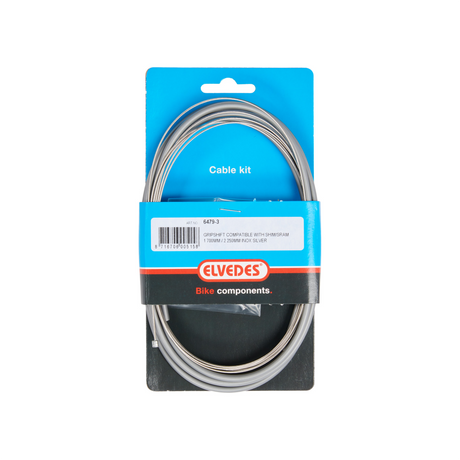 Gearkabel sæt 3 -hastighed Elvedes Nexus 1700 2250 mm Rustfrit stål - Sølv (på kort)