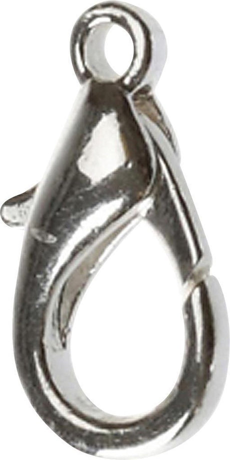 Creativ virksomhed https: www.cchobby.nl karabinhager-l-18-mm-sølv-belagt-4-piece-1-box