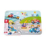Klassisk World Wooden Nick Puzzle Traffic, 8 ..