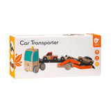 Klassisk verdens biltransporter med biler, 4 stk.