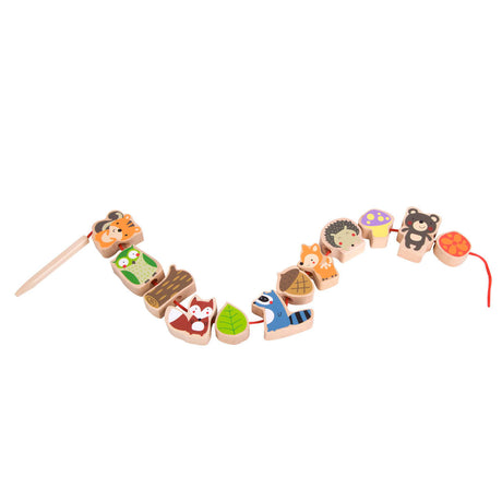 Klassisk verdens træ begrundede perler skovdyr