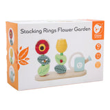 Klassisk verdens træ stak puslespil blomsterhave, 11 stykker.